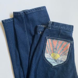Painted High Rise Vintage Straight Leg Levi’s